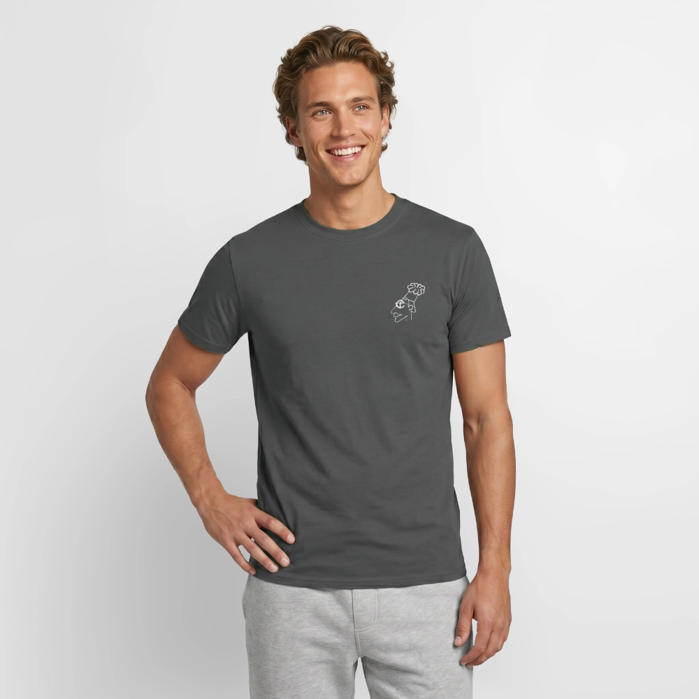 Crackin' Day Men's T-Shirt - charcoal grey