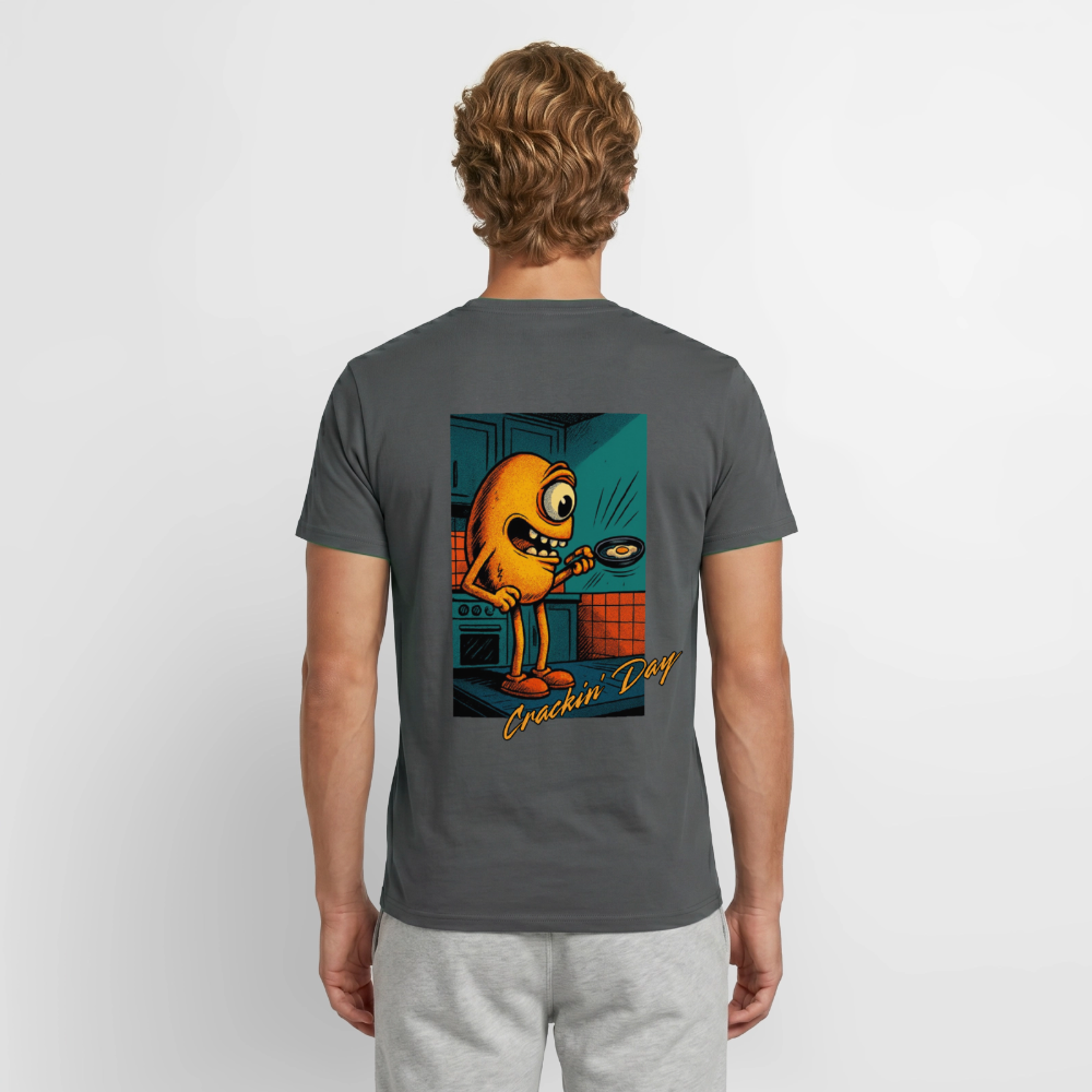 Crackin' Day Men's T-Shirt - charcoal grey