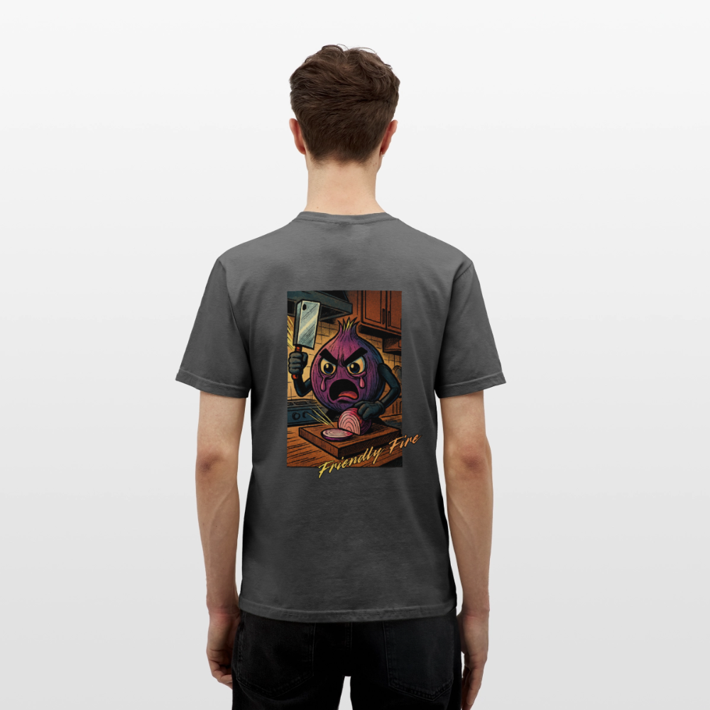Friendly Fire Men's T-Shirt - charcoal grey