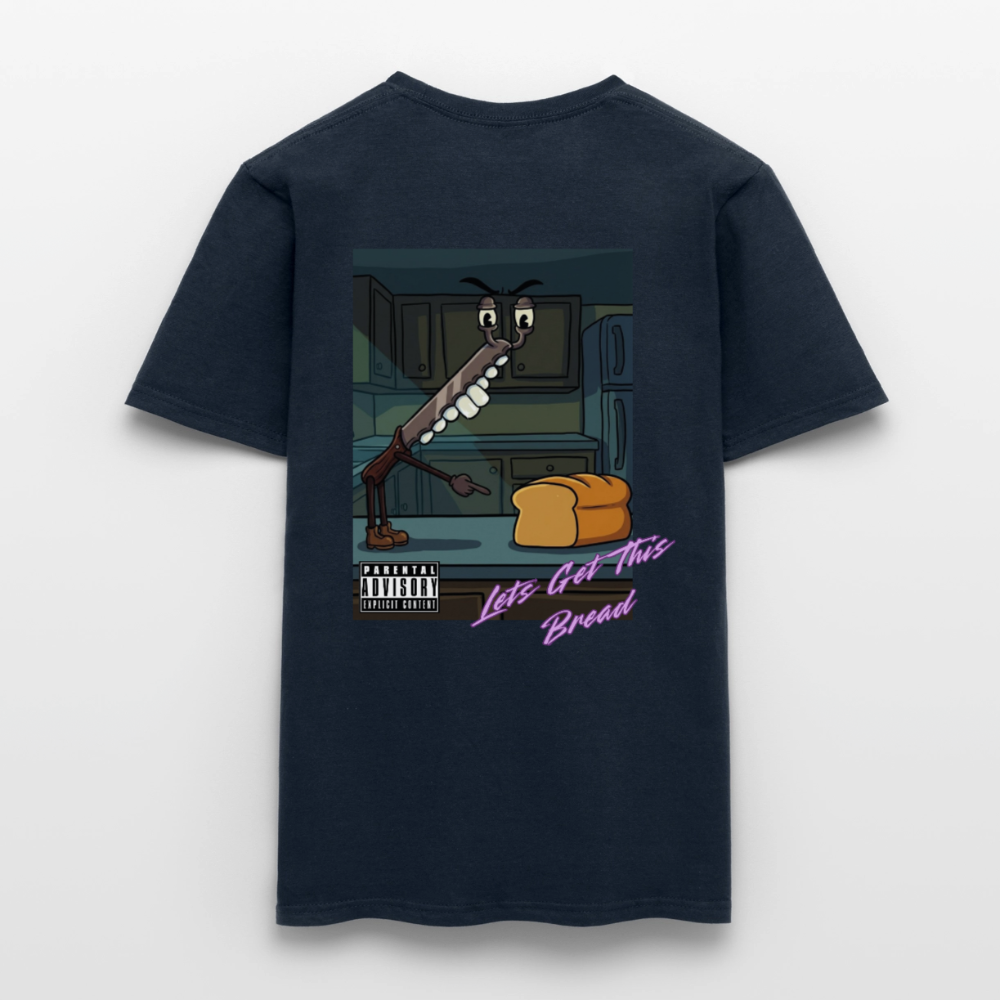 Lets Get This Bread Men's T-Shirt - navy