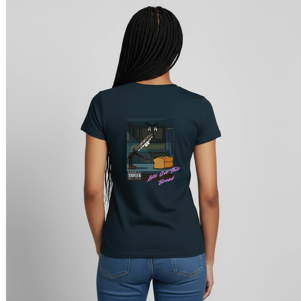 Lets Get This Bread Women's T-Shirt - navy