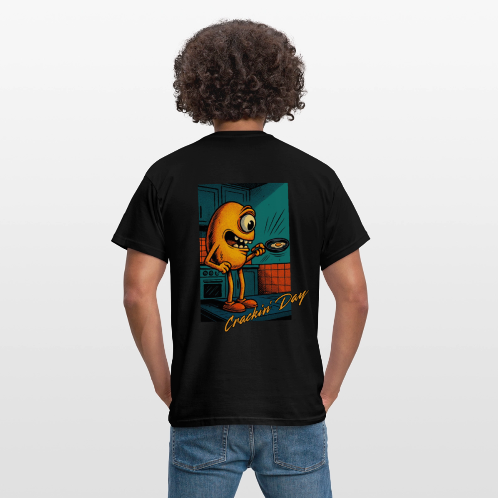 Crackin' Day Men's T-Shirt - black