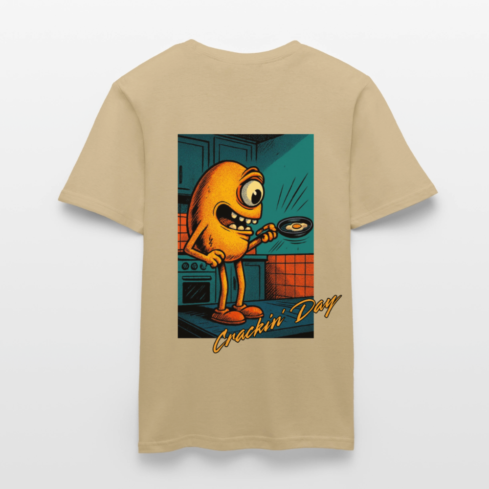 Crackin' Day Men's T-Shirt - sand beige