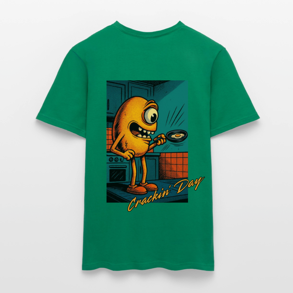 Crackin' Day Men's T-Shirt - kelly green