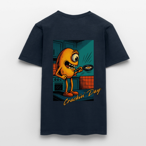 Crackin' Day Men's T-Shirt - navy