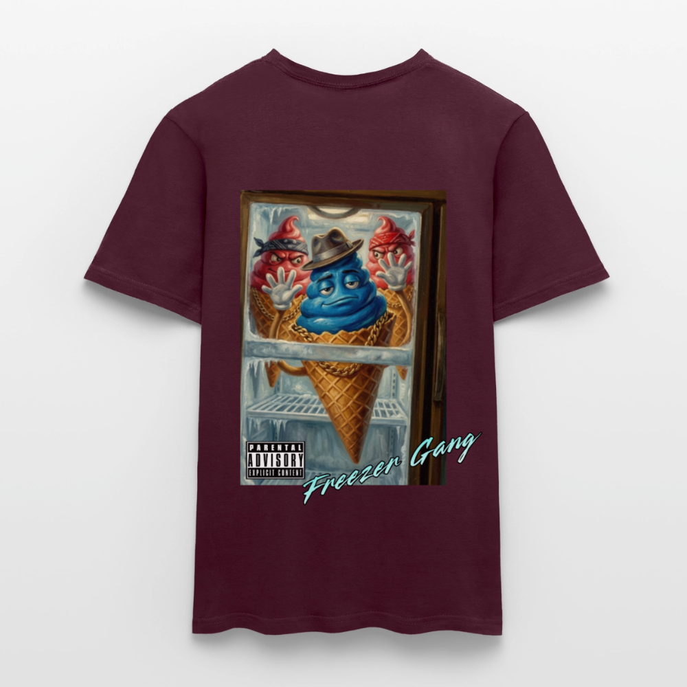 Freezer Gang Men's T-Shirt - brick red