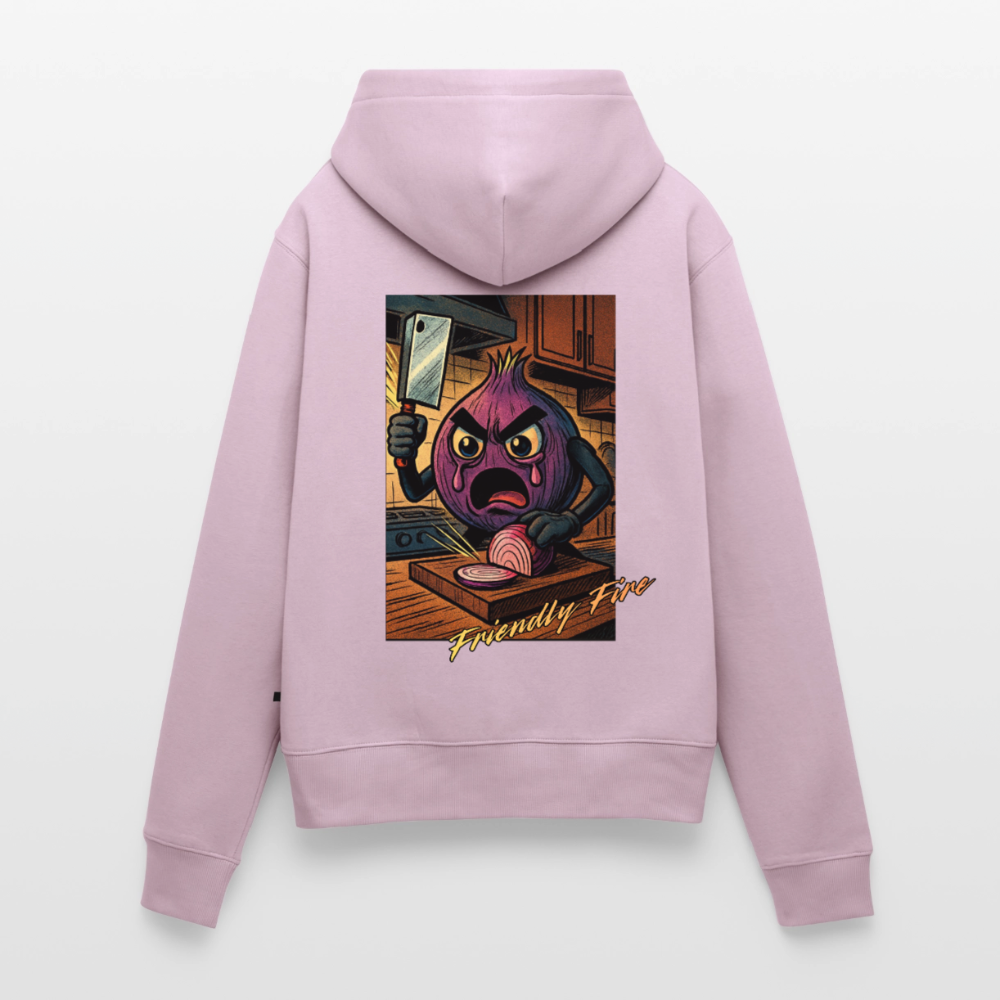 Friendly Fire Women’s Hoodie - dusky pink