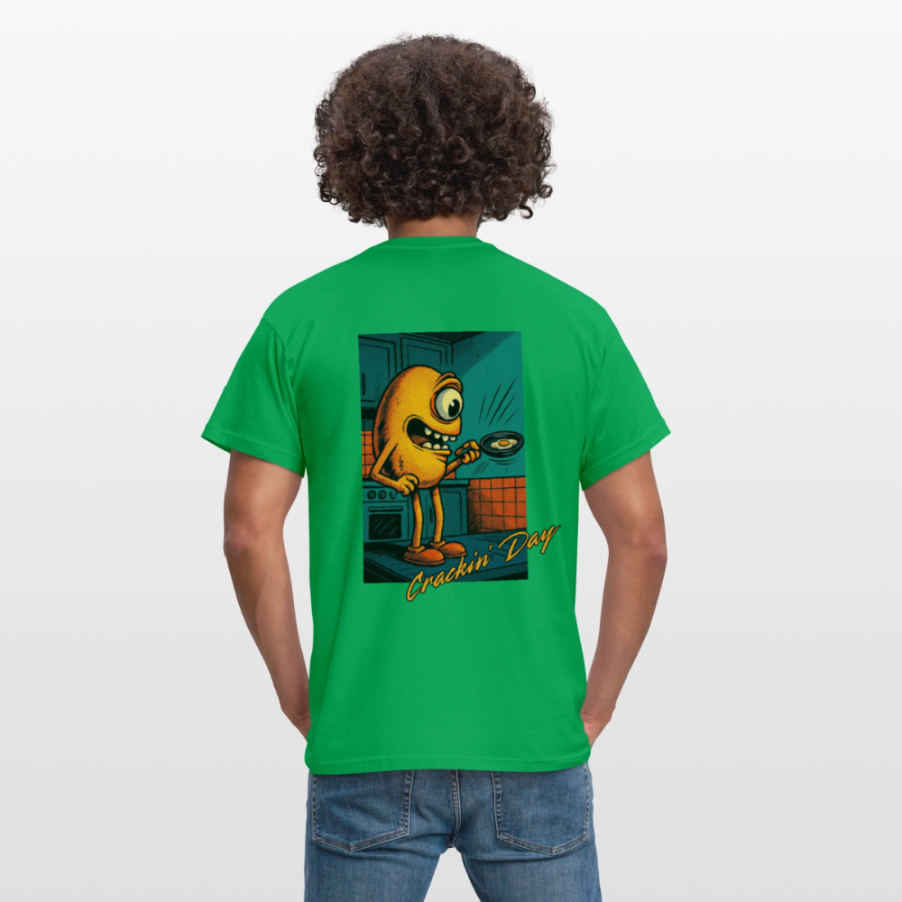 Crackin' Day Men's T-Shirt - kelly green