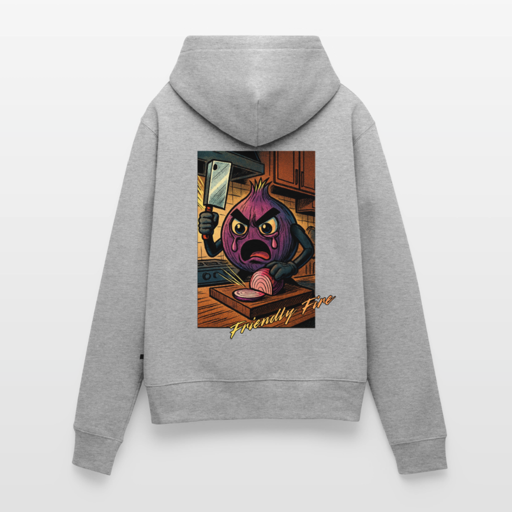 Friendly Fire Women’s Hoodie - heather grey