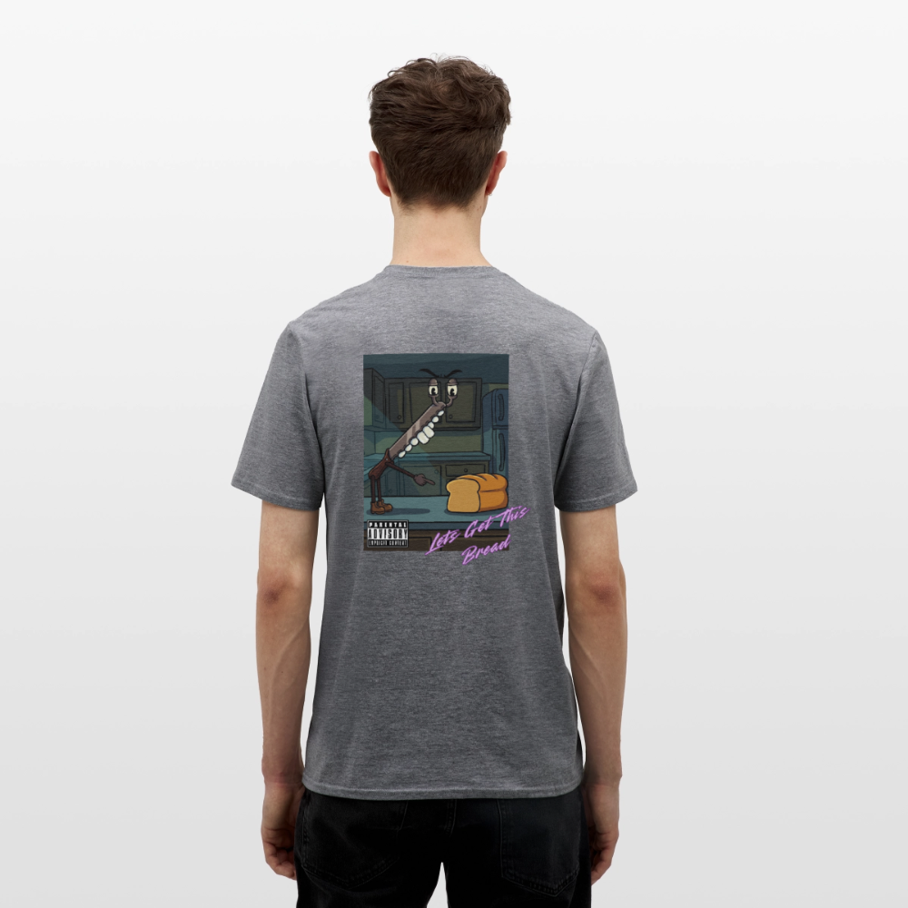 Lets Get This Bread Men's T-Shirt - graphite heather