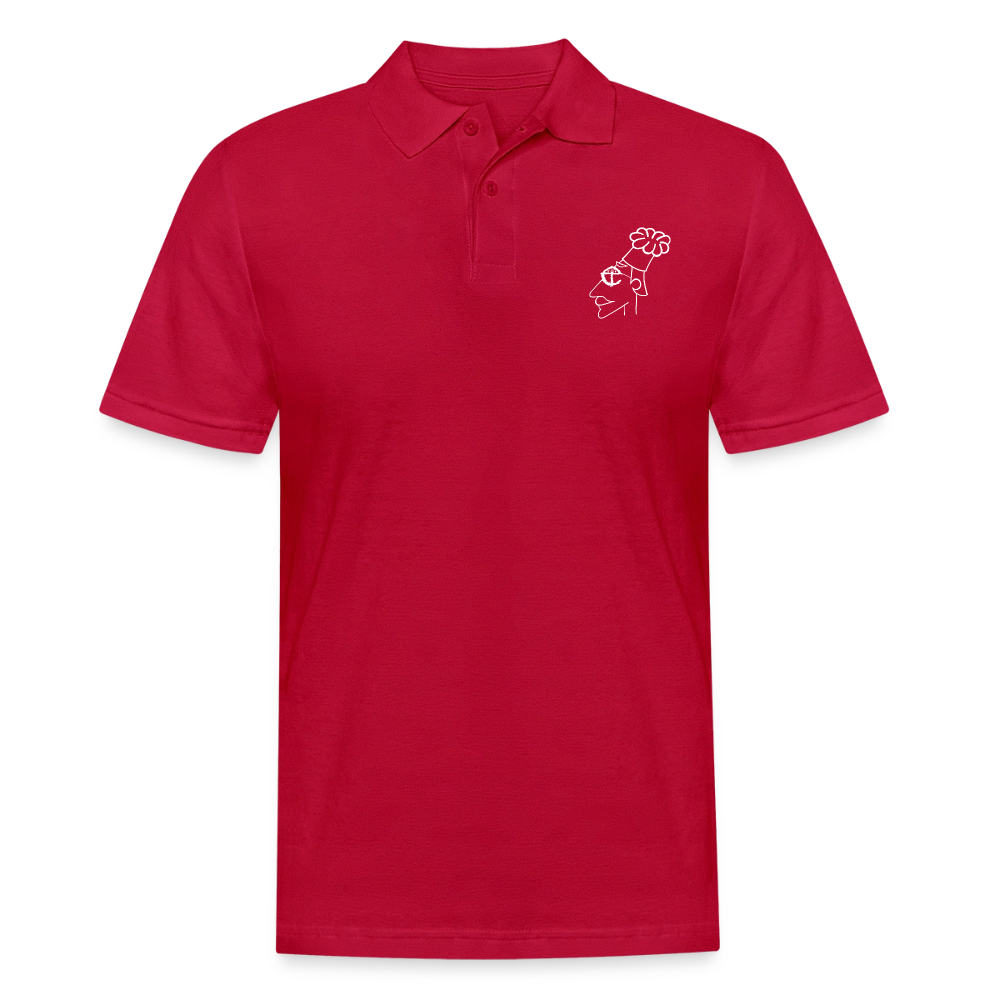 Estebans Men's Polo Shirt - cherry red