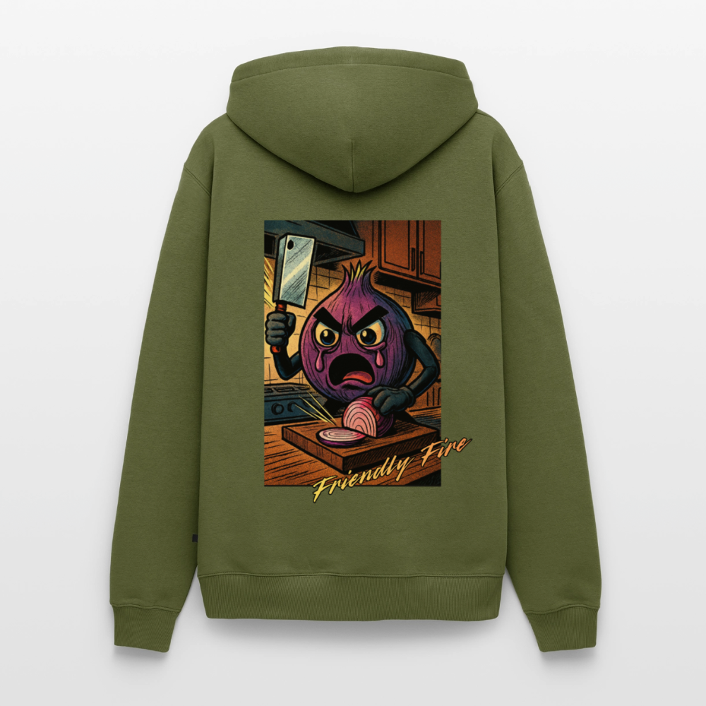 Friendly Fire Men’s Hoodie - khaki
