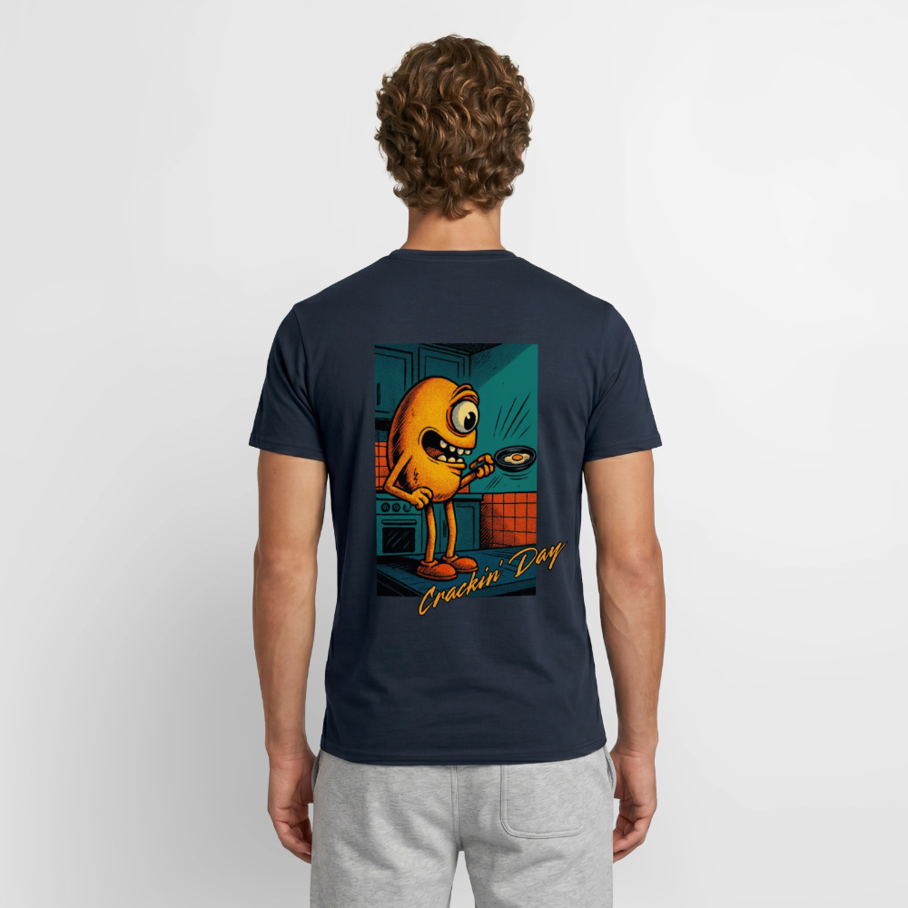 Crackin' Day Men's T-Shirt - navy