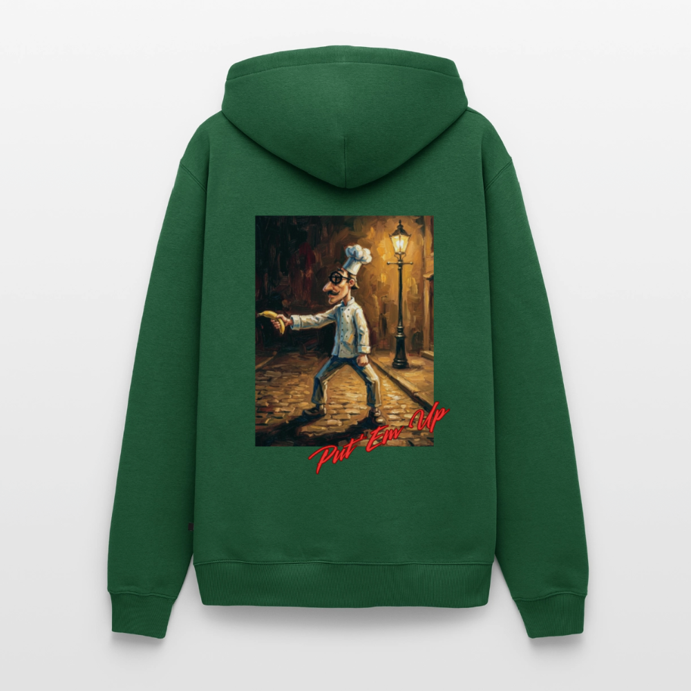 Put Em Up Men’s Hoodie - bottle green