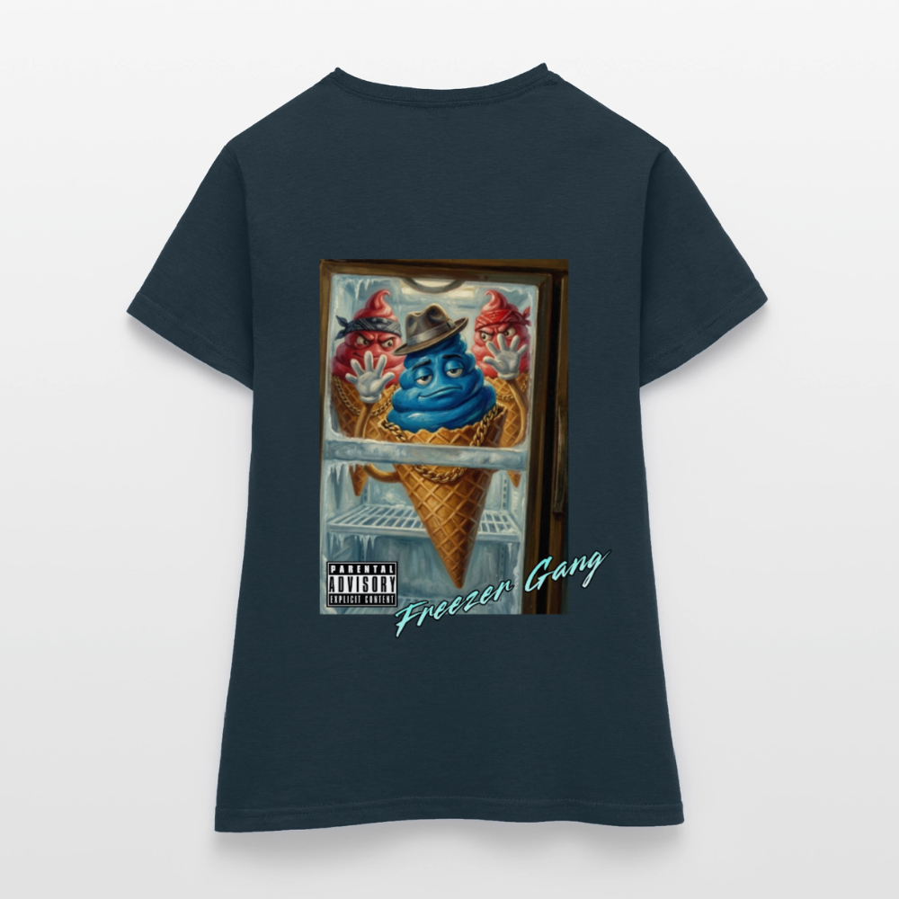 Freezer Gang Women's T-Shirt - navy