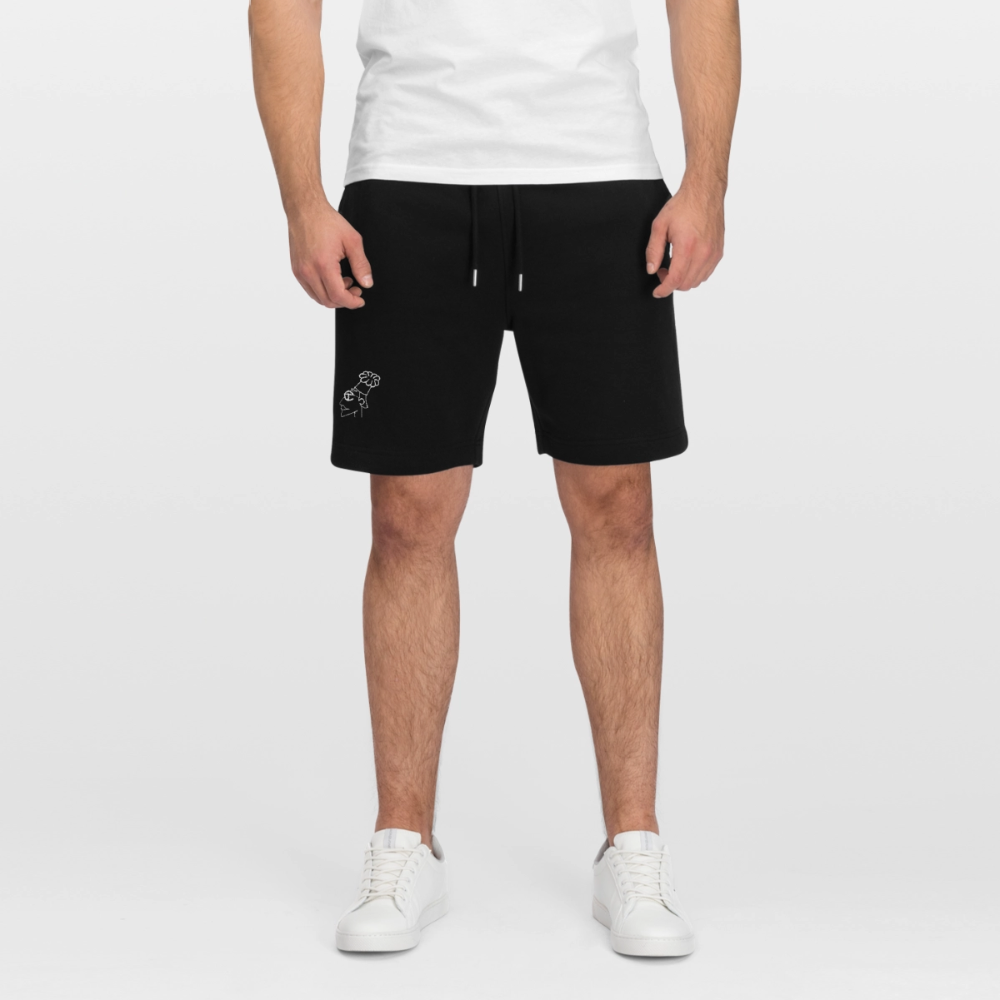 Estebans Unisex Fleece Shorts - black