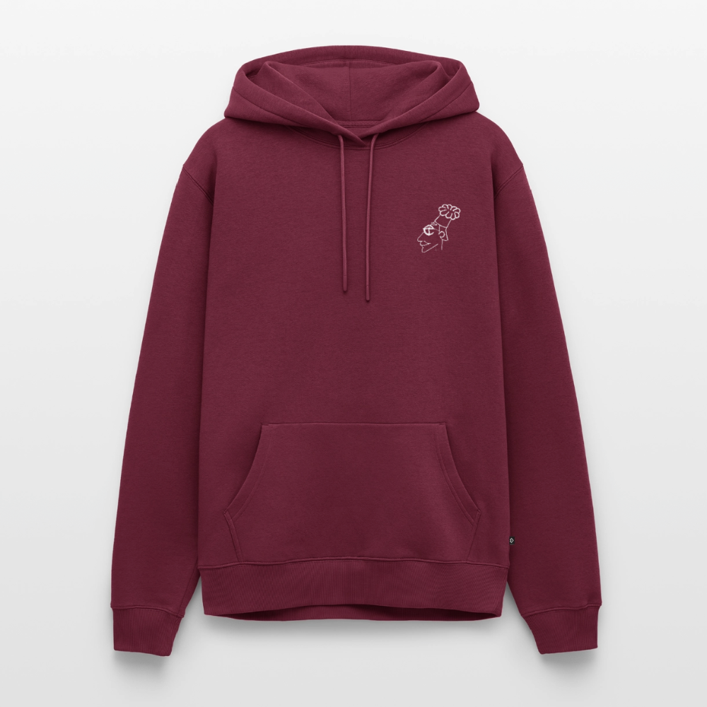 Lets Get This Bread Hoodie - burgundy