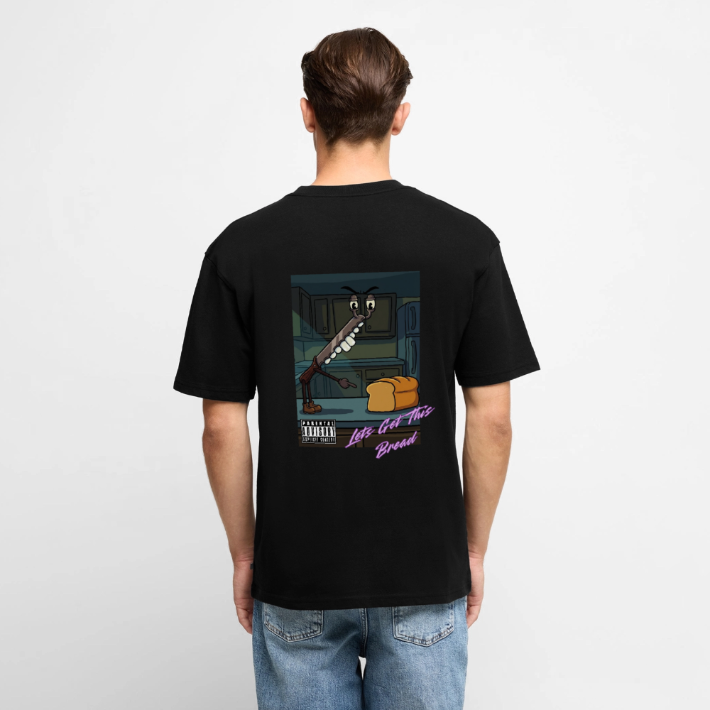 Lets Get Thia Bread Premium Oversized Tee - black