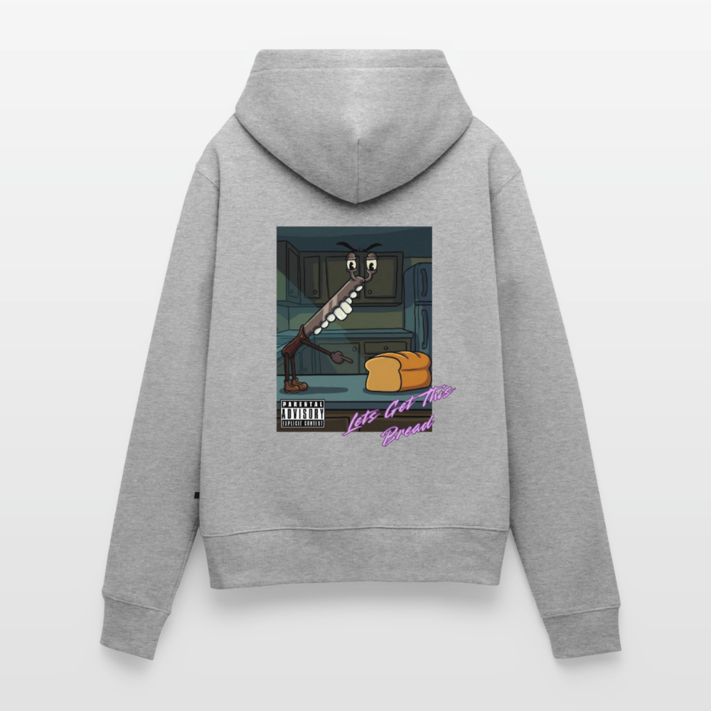 Lets Get This Bread Women’s Hoodie - heather grey