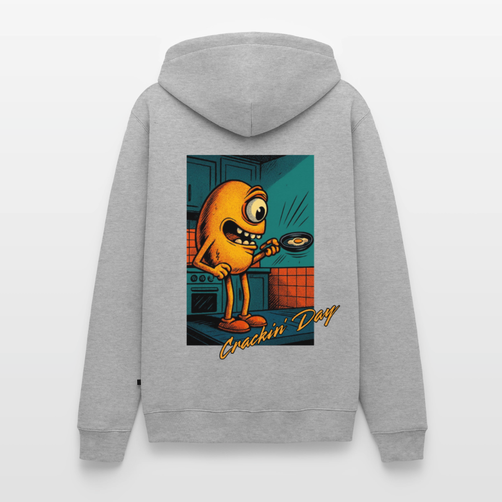 Crackin' Day Men’s Hoodie - heather grey