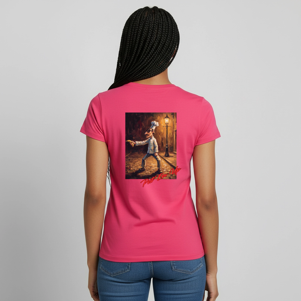 Put Em Up Women's Tee - azalea