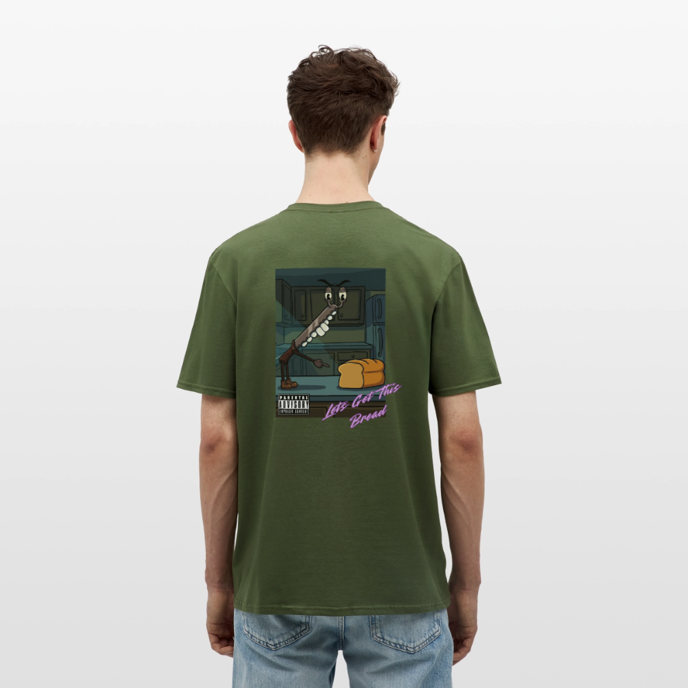 Lets Get This Bread Men's T-Shirt - military green