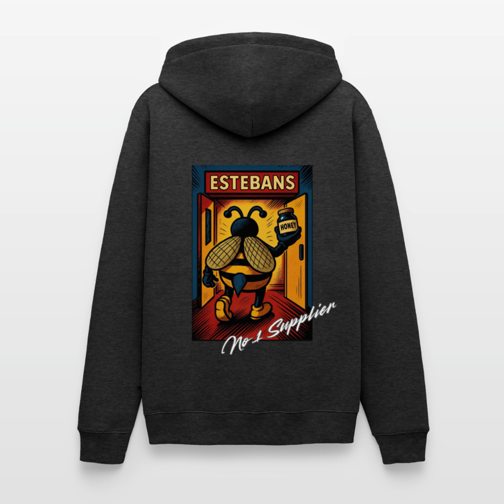 No.1 Supplier Men’s Hoodie - heather anthracite