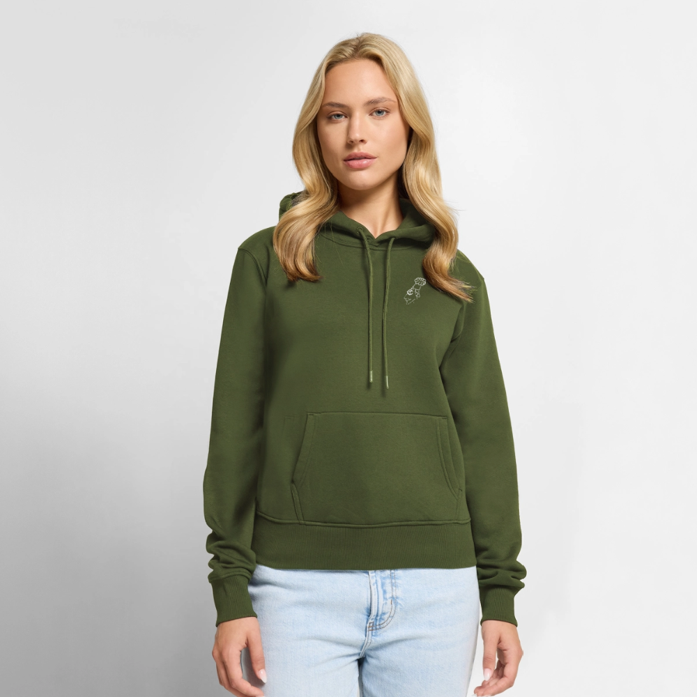 Put Em Up Women’s Hoodie - khaki