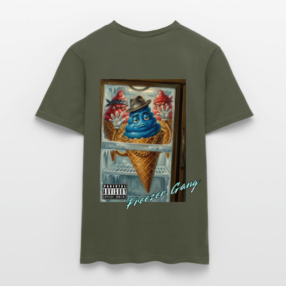Freezer Gang Men's T-Shirt - military green