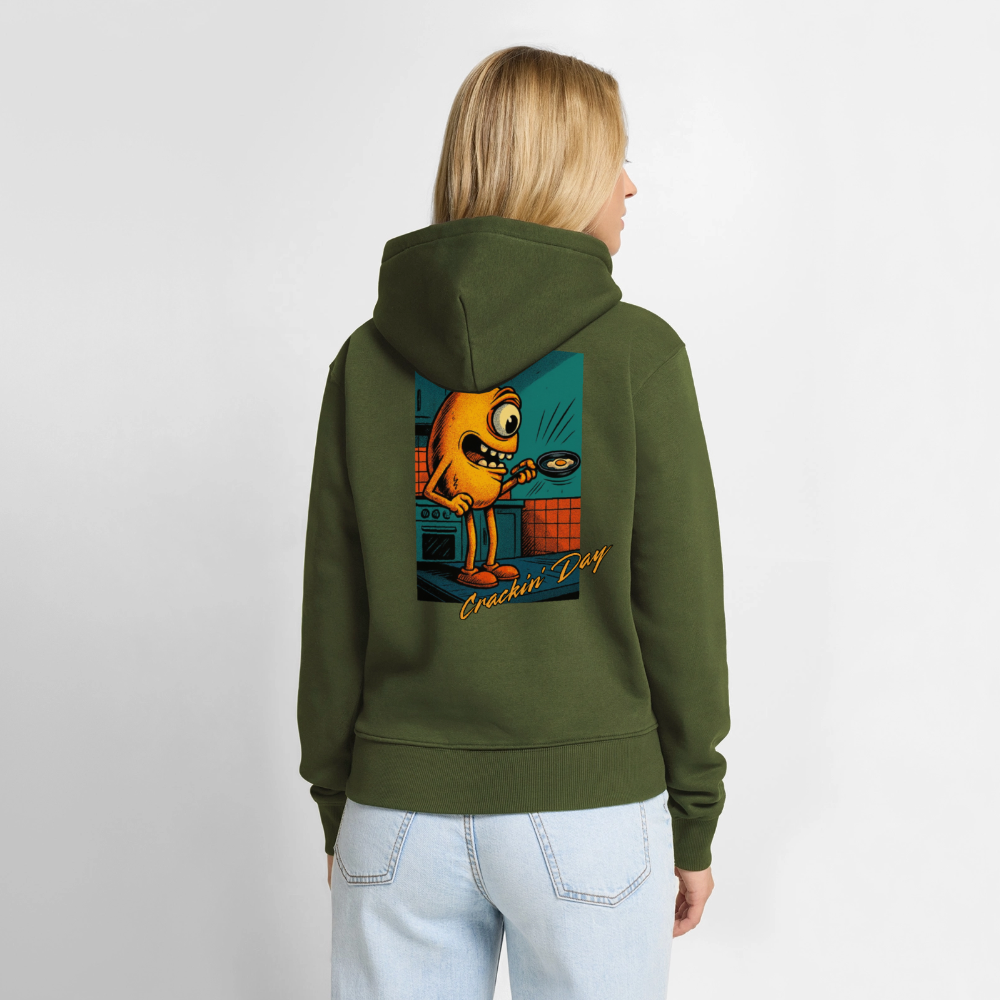 Crackin' Day Women’s Hoodie - khaki