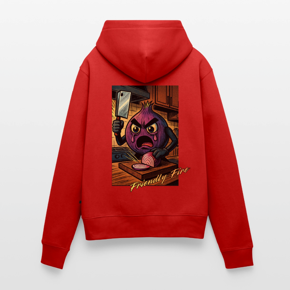 Friendly Fire Women’s Hoodie - red
