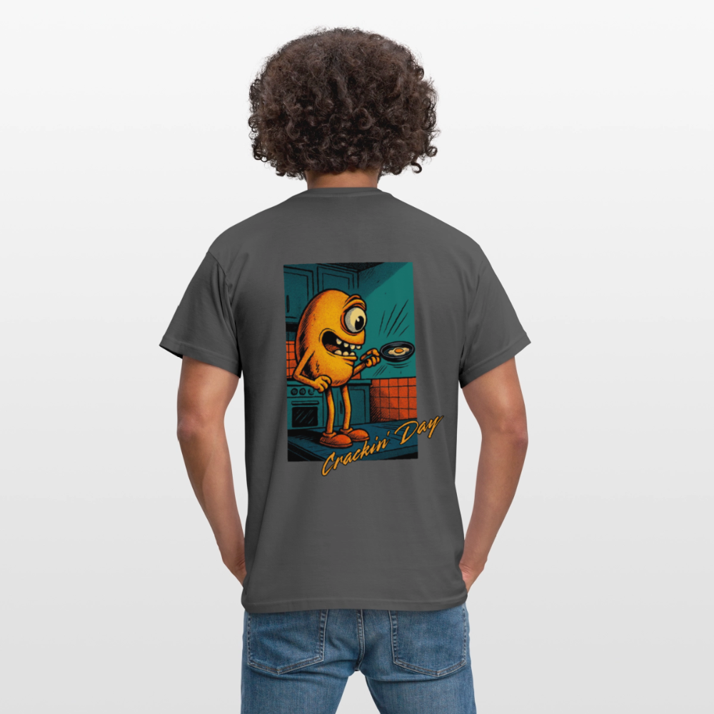 Crackin' Day Men's T-Shirt - charcoal grey