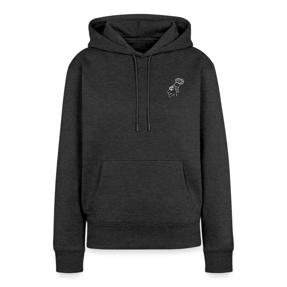 Lets Get This Bread Women’s Hoodie - heather anthracite