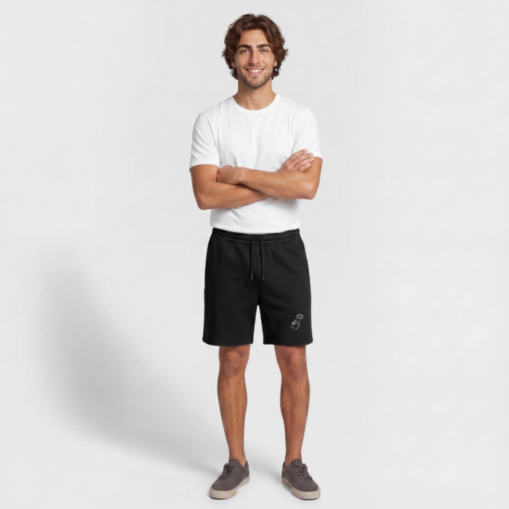 Estebans Mens' Premium Sweatshorts - black