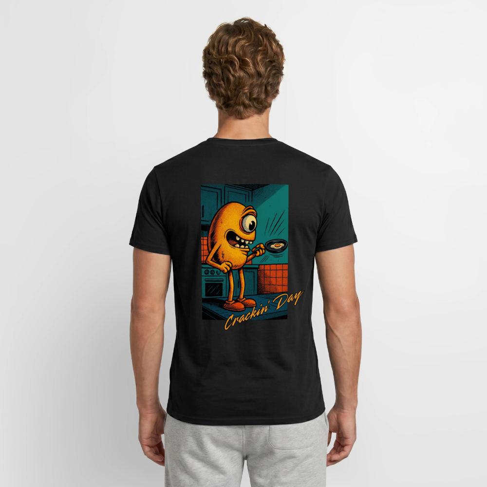 Crackin' Day Men's T-Shirt - black