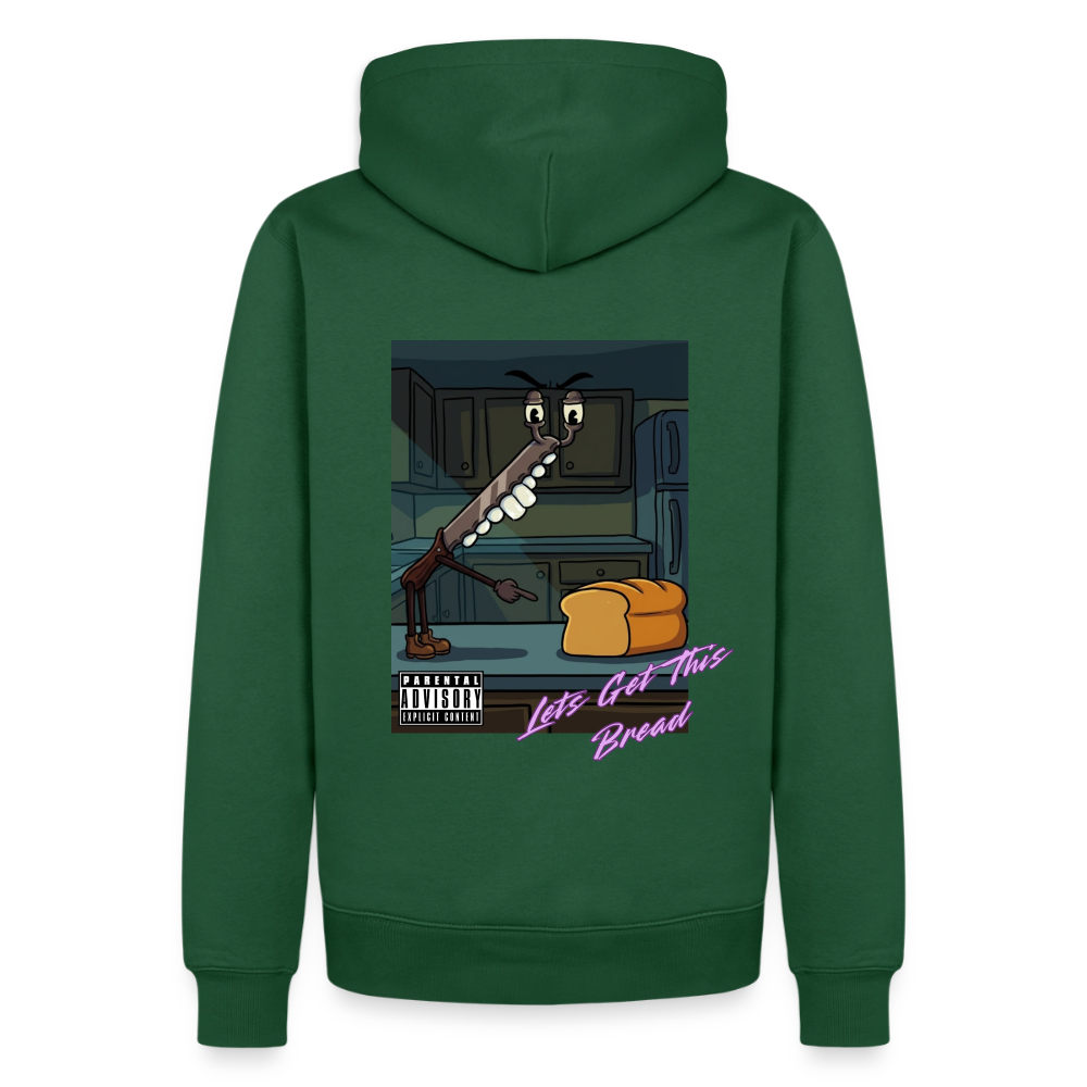 Lets Get This Bread Hoodie - bottle green