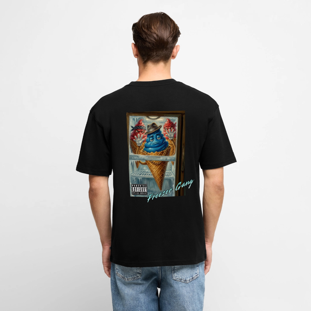 Freezer Gang Premium Oversized Tee - black