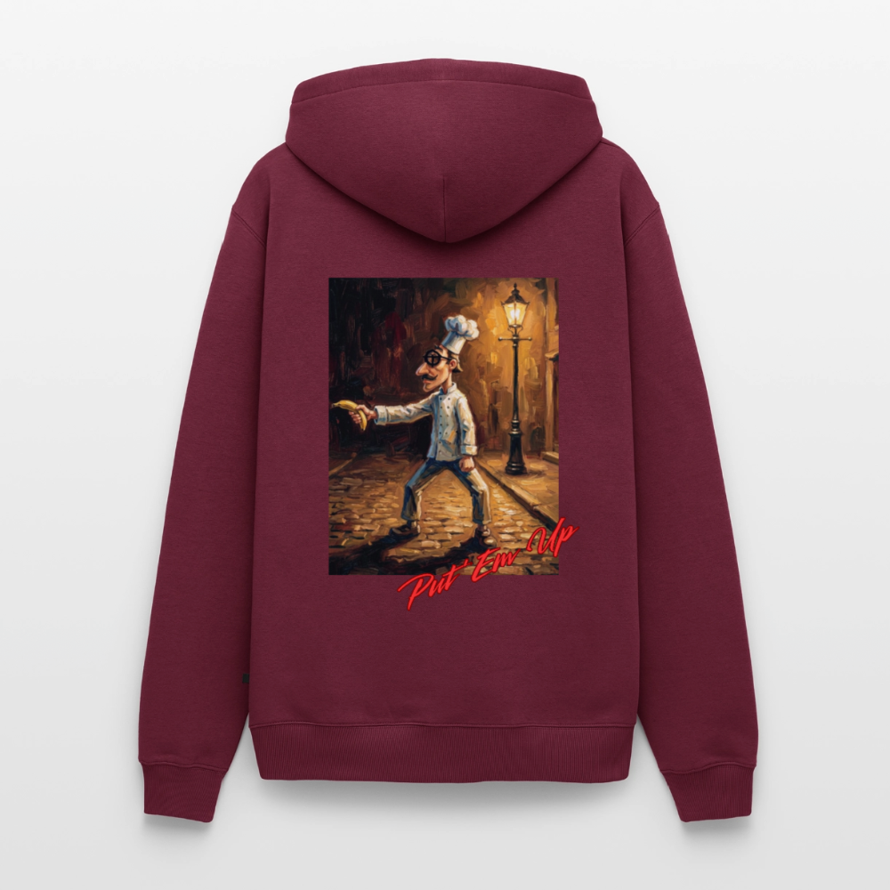 Put Em Up Men’s Hoodie - burgundy