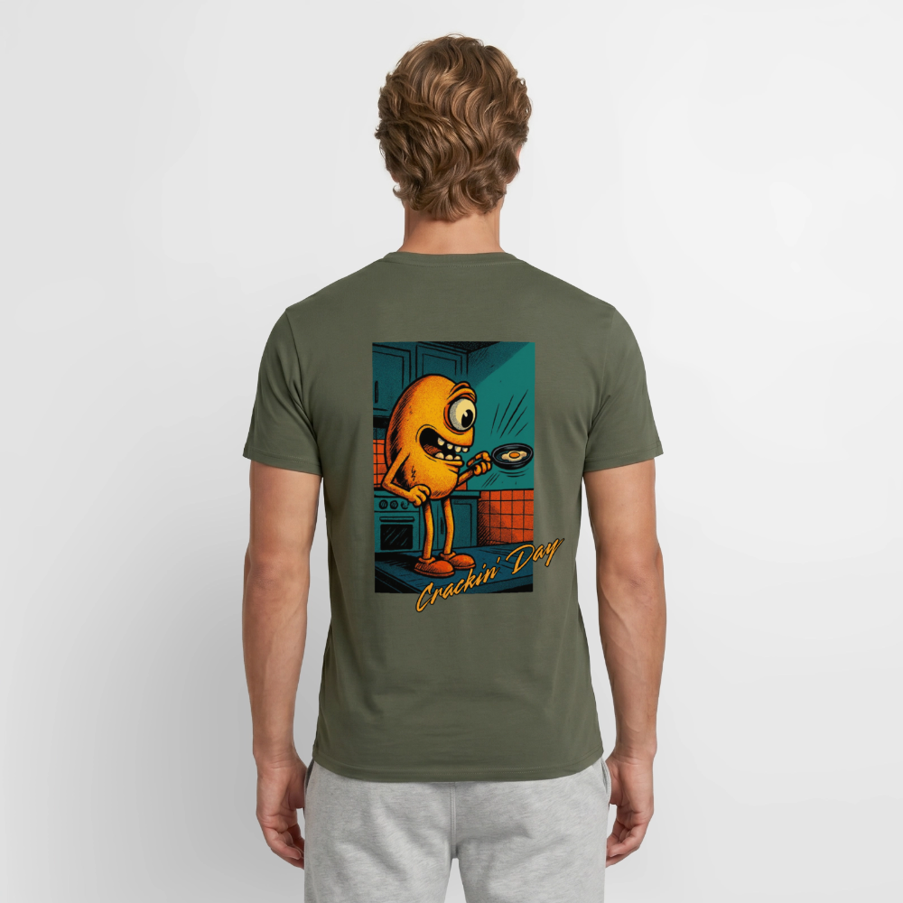 Crackin' Day Men's T-Shirt - military green