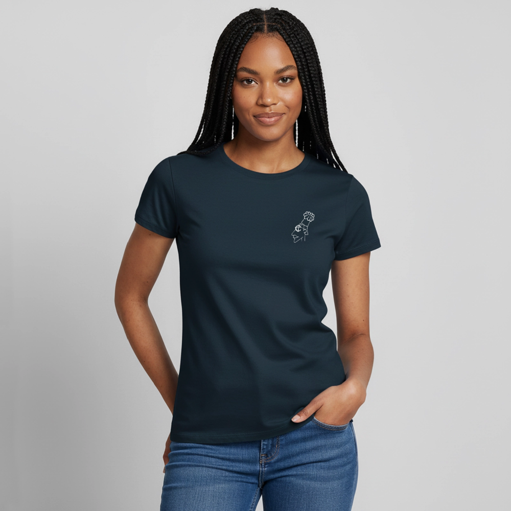 Friendly Fire Women's Tee - navy