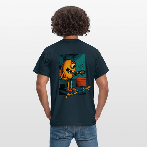 Crackin' Day Men's T-Shirt - navy