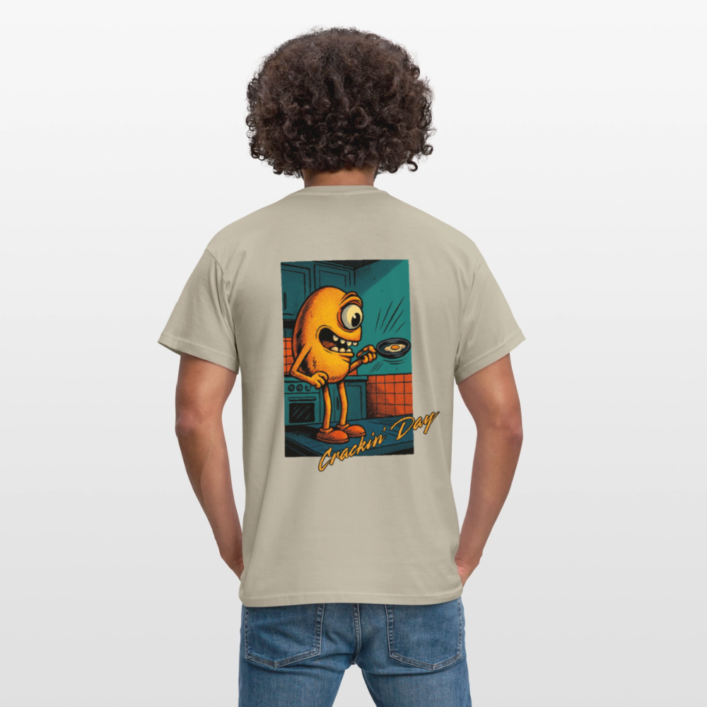 Crackin' Day Men's T-Shirt - sand beige