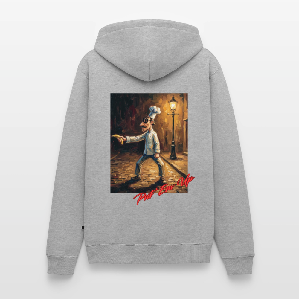 Put Em Up Men’s Hoodie - heather grey