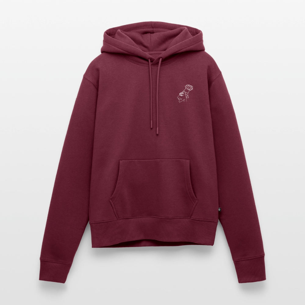 Lets Get This Bread Women’s Hoodie - burgundy