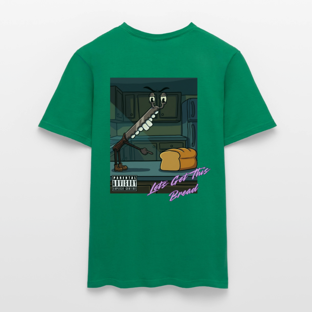 Lets Get This Bread Men's T-Shirt - kelly green